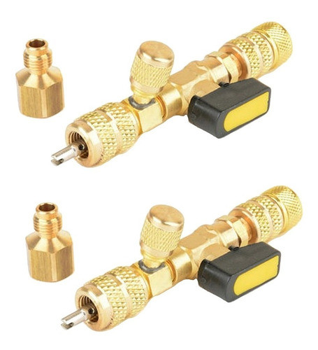 2 Pcs 1/4 Polegada Sae Núcleo De Válvula Removedor R410 G 0