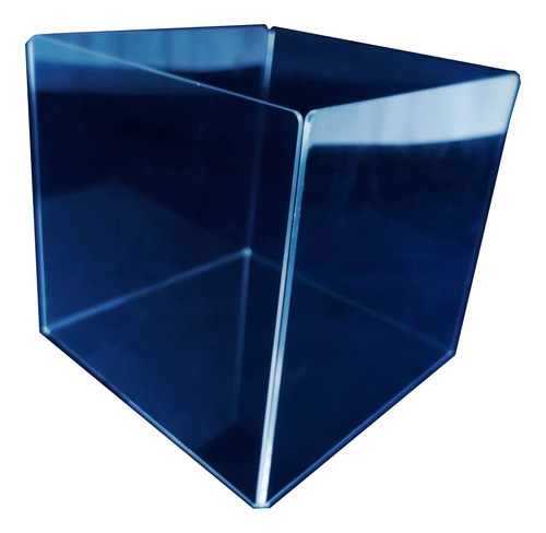 Caja Cubo Multiusos Acrílico 12.8x12.8x12.8 Cm 0