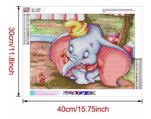 Pintura Por Diamantes 40x30cm Kit Completo [811y91bv] 1