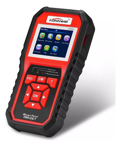 Konnwei Kw850 Escáner Obd2 Español Scanner 0