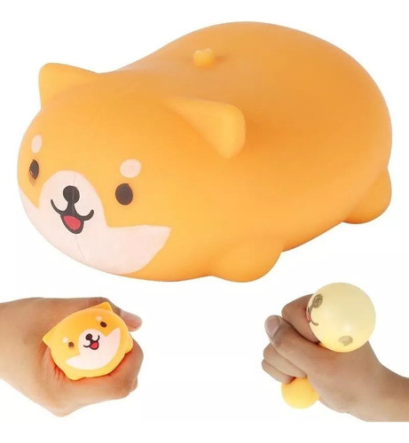 Squishy Shiba Inu Animalitos Antiestress Ansiedad Apretable 1