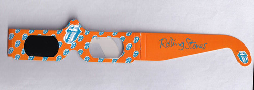 Anteojos 3d Rolling Stones Promotour Tv Broadcast 0