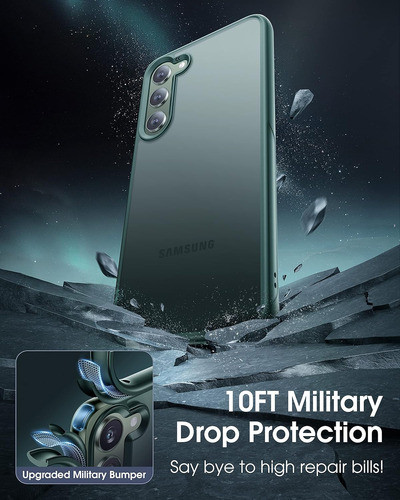 Funda Samsung Galaxy S23 Original Verde Protección Militar 1
