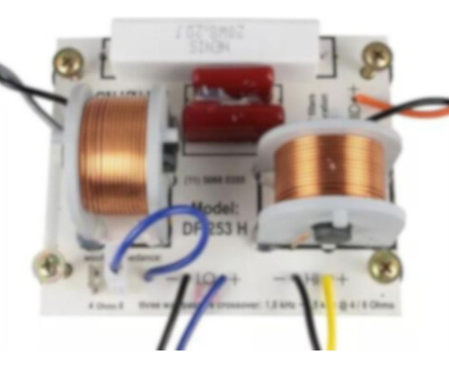 Divisor 1 Falante 1 Driver 1 Tweeter 250w Rms Nenis Df253h 0