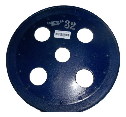Polea De Chapa 325mm Para Correa Serie B (intermedia) Favero 0