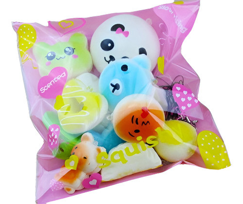 Panda Blandita Al Azar 10pcs Pan Donuts Oso Lento Levantamie 0