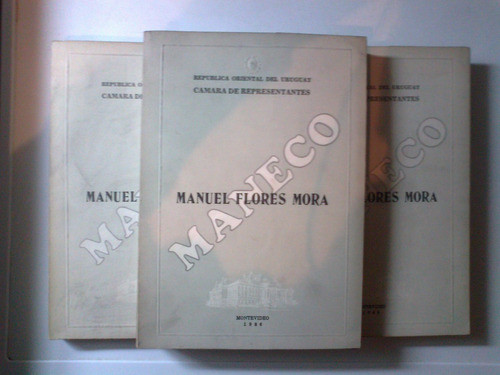 Libro Manuel Flores Mora,3 Tomos 0