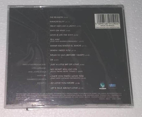 Céline Dion - Let's Talk About Love Cd Muy Buen Estado Kktus 1