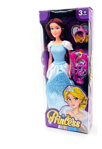Muñeca De Princesa Con Accesorios 0