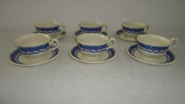 Tazas Duos De Te Inglesas Antiguas Impecables Miralas 0