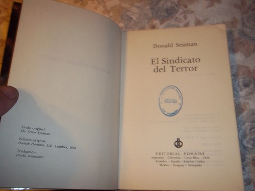 El Sindicato Del Terror - Donald Seaman 1