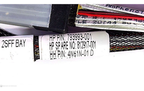 Cabo Hp 793993-001 Dl G9 Spare 812917-001 80cm Bay-1 To P840 1