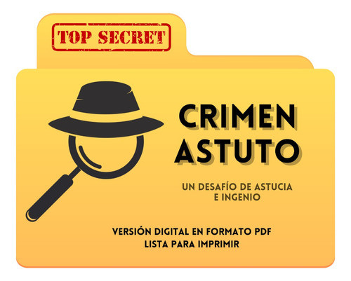 Crimen Sin Resolver | Pack Casos 1 Y 2 | Juego Digital Pdf 0