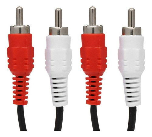 Cable Rca Rca Audio Stereo Macho Macho 1.5 Metros 2x2 Fichas 1