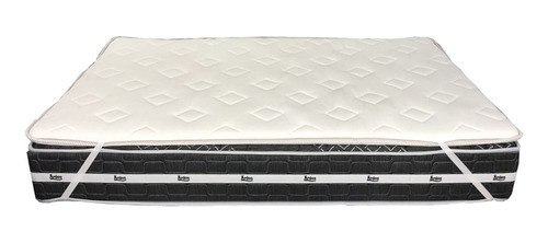 Pillow Top 1 Plaza Espuma D28 5cm Alto Protector Mullido 1