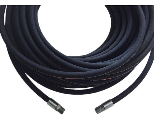 Mangueira Aço 3/8´´ P/ Lavadora Hidromar Bh 4800 -14 Mts 0