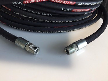 Mangueira Aço 3/8´´ P/ Lavadora Hidromar Bh 4800 -14 Mts 1