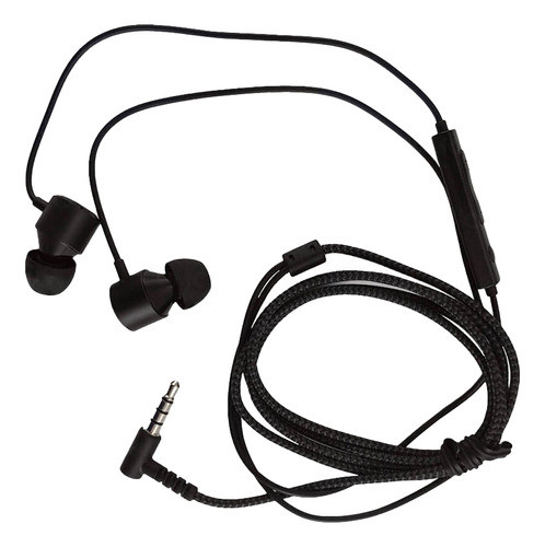 Fone De Ouvido Com Microfone Preto Celular LG G7 Thinq 0