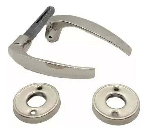 Picaporte Doble Manija Aluminio Ministerio Económica 0
