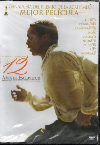 12 Años De Esclavitud - Dvd Nuevo Original Cerrado - Mcbmi 0