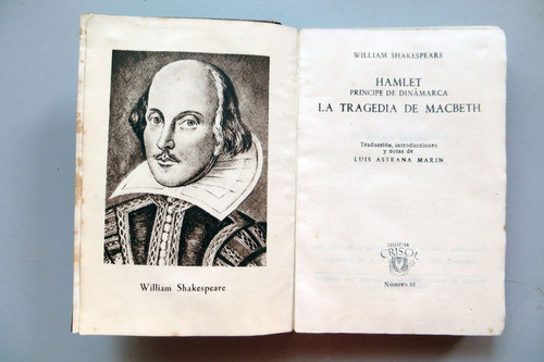 Hamlet + Macbeth William Shakespeare Aguilar 1951 Bolsillo 1