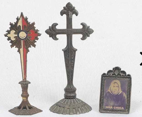 Utensílios Religiosos Crucifixo E Itens Sacro Em Metal 0