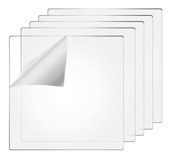 Placa Acrilico 25x25 Cm En 3 Mm Transparente 1