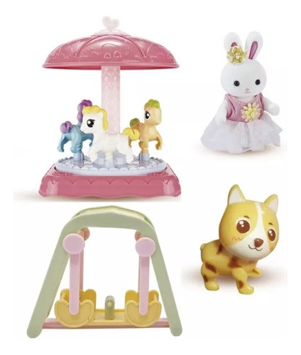 Bunny Boutique Sweet Carrousel Ditoys Mascota Accesorios 1