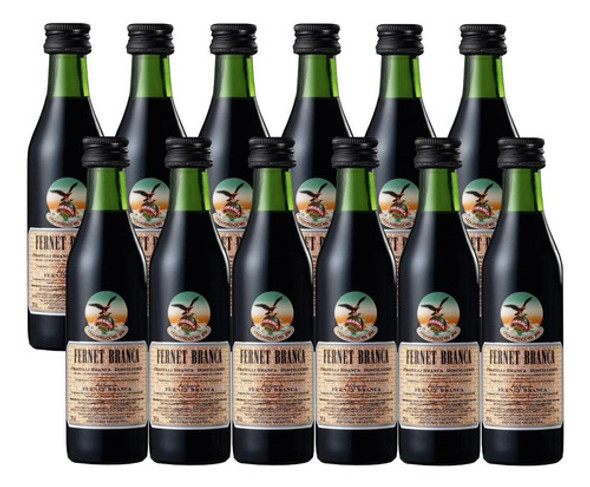 Fernet Branca Miniatura 50ml Pack X12 - Gobar® 0
