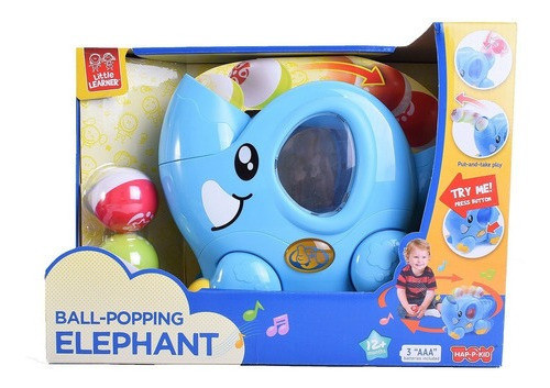 Elefante Con Lanzador, Movimiento Y Sonido 22 Cm 0