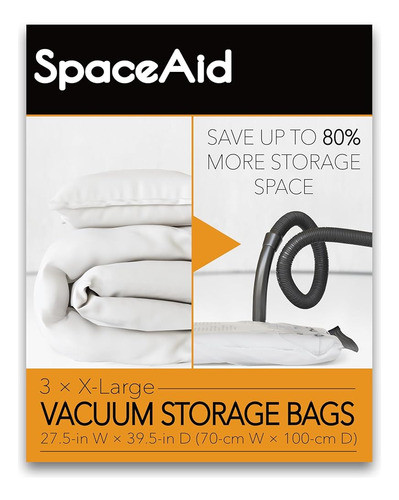Bolsas De Almacenamiento Al Vacío Jumbo Spaceaid, Bolsas De 0