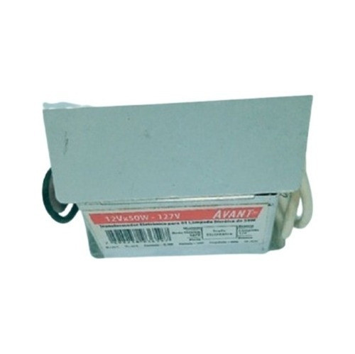 Transformador Eletrônico Dimerizavel 12v X 1-50w Tensão 127v 1