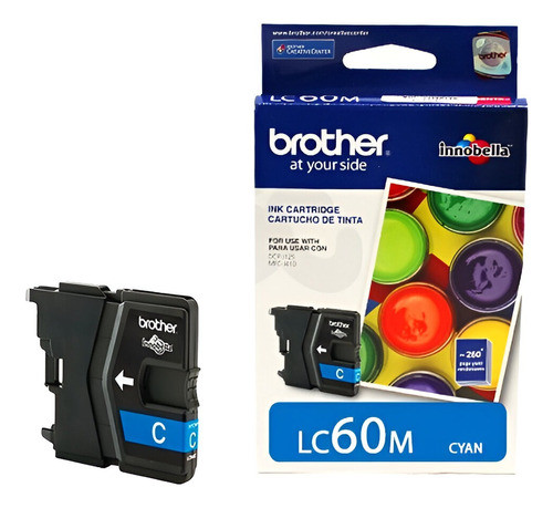 Cartucho De Tinta Brother Lc-60c Cian 0