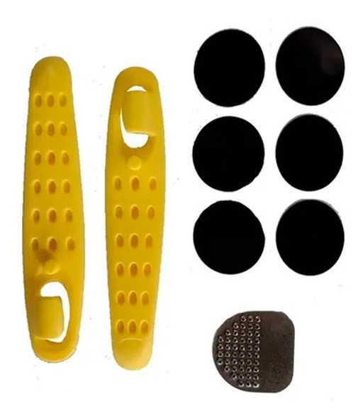 Parche Bicicleta Autoadhesivos Kit Saca Cubiertas + Parches 0