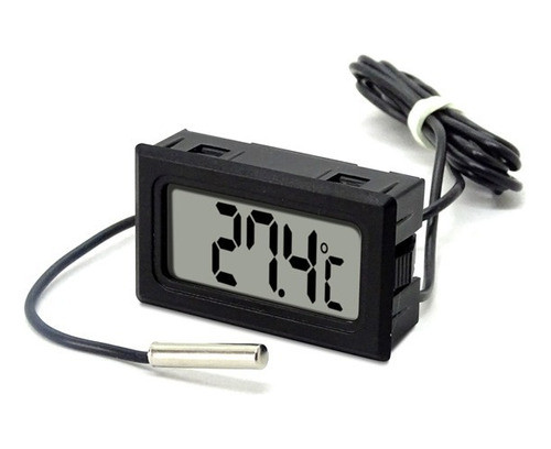 Panel Digital De Temperatura Cable Sensor -50 A 70 Grados 0