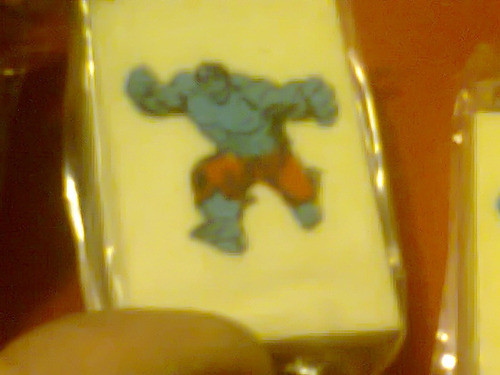 Lote X 5 Gomas Borrar Increible Hulk Libreria Retro Kxz 1