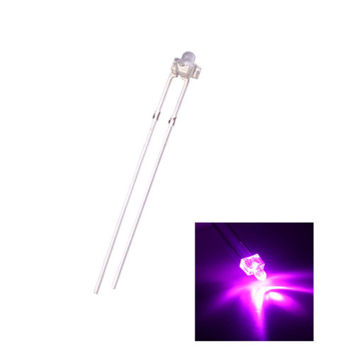 Agua De 100pcs 1,8 Mm Led Diodo Electroluminoso 2pin Clara R 0