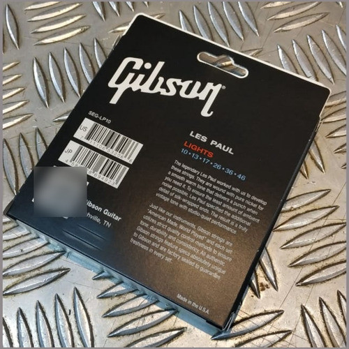 Encordado Gibson Les Paul 010 Seg-lp10 Para Guitarra Elect 1