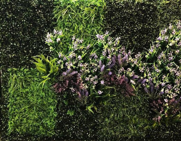 Jardin Vertical Artificial  Muro Verde Panel N°1, Pack X 10 1 Jardin Vertical Artificial  Muro Verde Panel N°1, Pack X 10 1