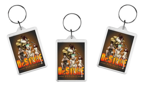 Llaveros Dr Stone Personalizados Souvenirs X10 0