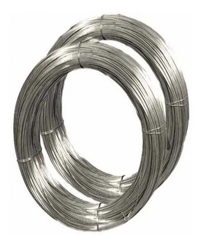 Alambre Liso Galvanizado Calibre N°14 Rollo 2kg 0