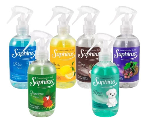 Aromatizador Textil Saphirus Pack Surtido X24unidades 1
