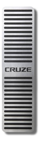 Descanso De Pé Aço Inox Escovado Gm Cruze 2017 2018 2019 0