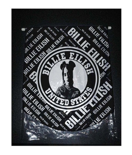 Banderin De Paño 36cm Billie Eilish 0