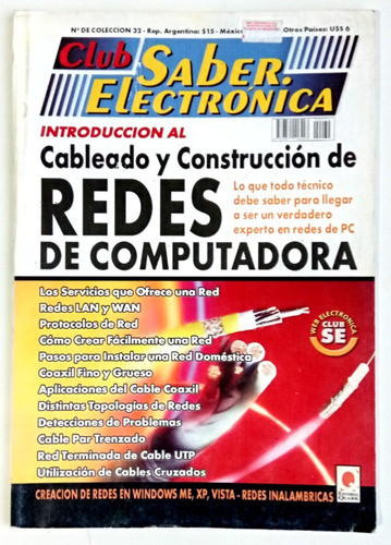 Revista Club Saber Electrónica Nro 32 Editor Quark 2017 0