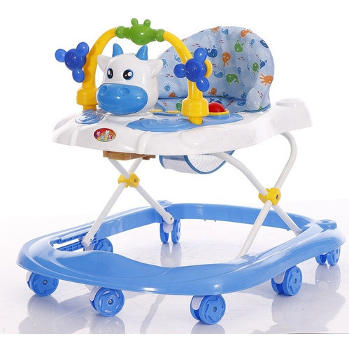 Andador Para Bebe Vaquita Verde Con Música 1