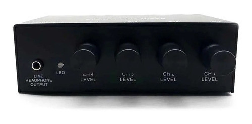 Mixer Linea 4 Canales Phantom Power Mx500 N-audio Mx500 0