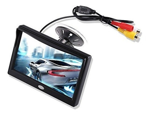 5 "pulgadas Tft Lcd Color Del Automóvil Vista Posterior 0