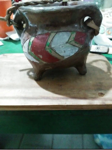 Tinaja De Barro Tipo Ollita Indigena 0