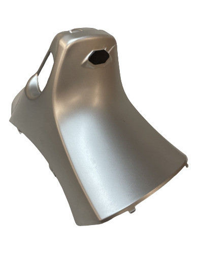 Cobertor Frontal Bajo Asiento  Plata Con Detalle Zanella Ex 1
